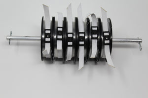 3/8" x 10" Aluminum Rod w/clips